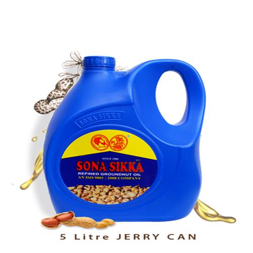 SONA SIKKA GROUNDNUT OIL 5ltr.